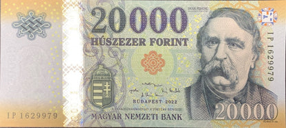 Hungary 20000 Forint 2022 P 207 UNC