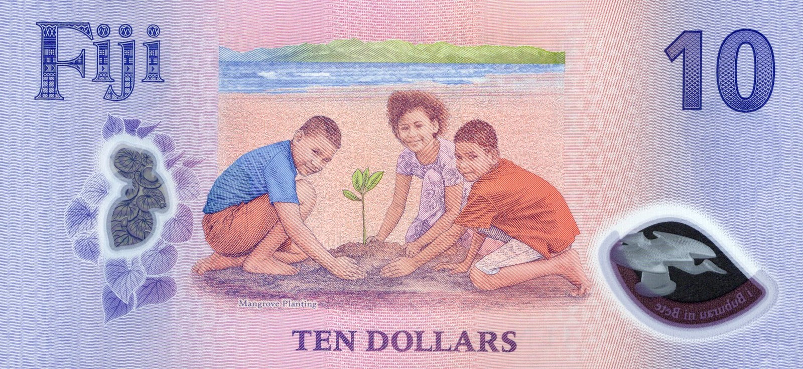 Fiji 10 Dollars 2026 P New Design Polymer UNC