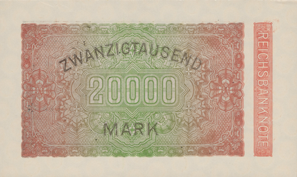 Germany 20000 Mark 1923 P 85a UNC