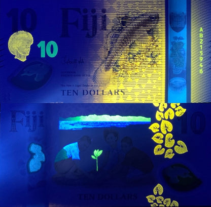 Fiji 10 Dollars 2026 P New Design Polymer UNC