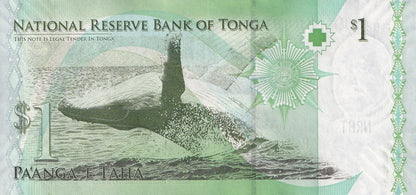 Tonga 1 Pa'anga ND 2009/2014 P 37 UNC