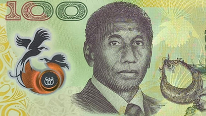 Papua New Guinea 100 Kina 2026 P New Issue Polymer UNC Commemorative Julius Chan