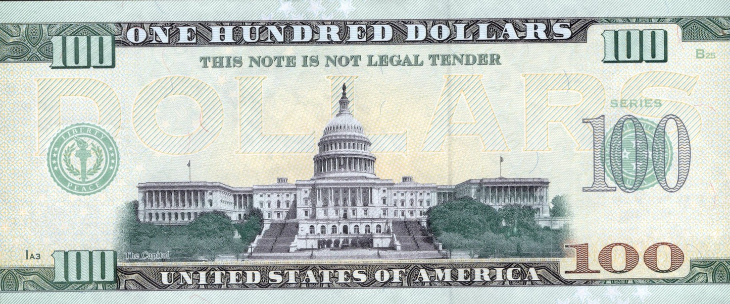 USA City Of Philadelphia Rocky 100 Dollars USRB TEST NOTE 2024 UNC