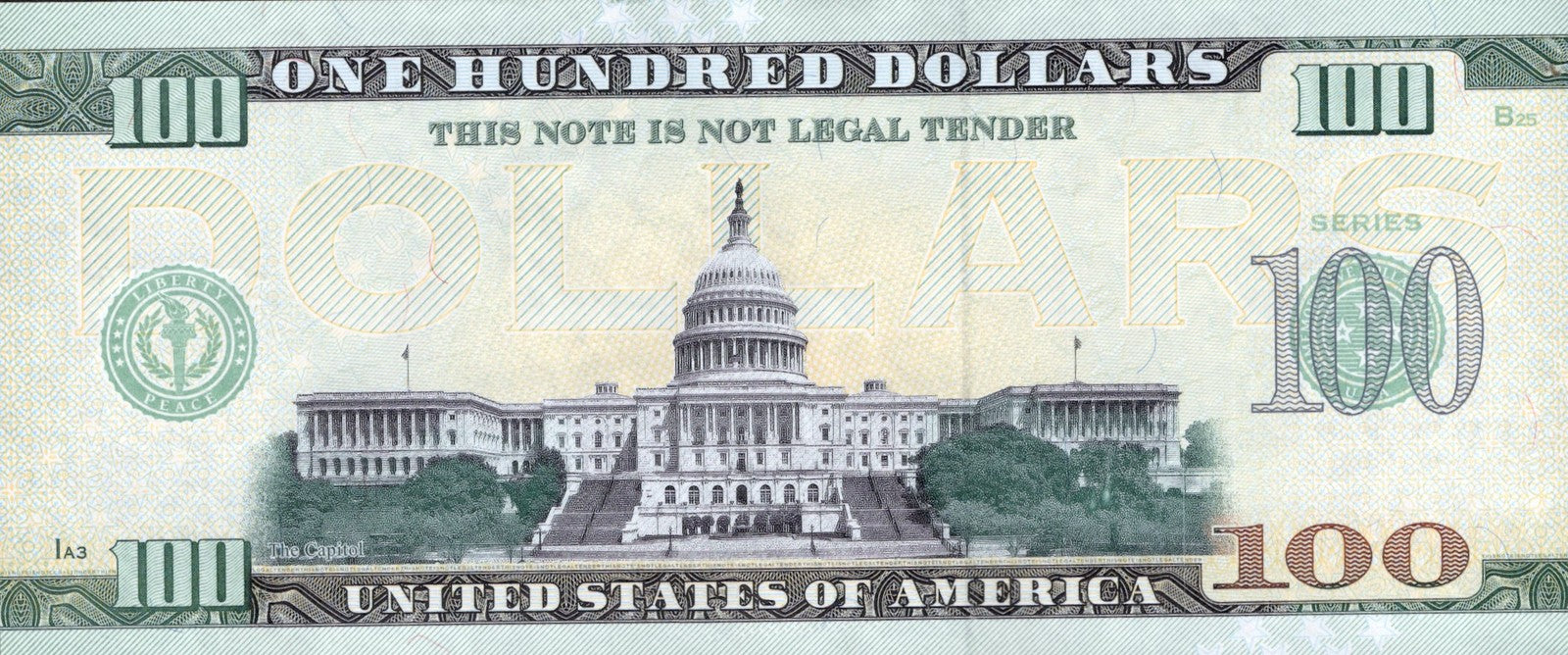 USA City Of Philadelphia Rocky 100 Dollars USRB TEST NOTE 2024 UNC