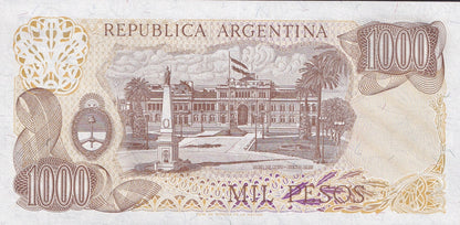 Argentina 1000 Pesos ND 1976-1983 P 304 UNC