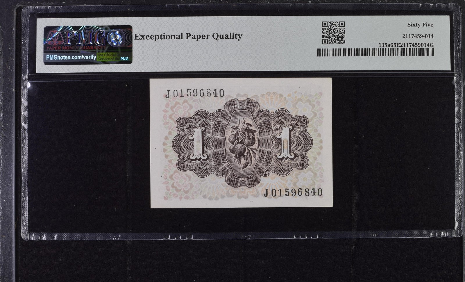 Spain Banco de España 1 Peseta 1948 P 135a UNC PMG 65 EPQ