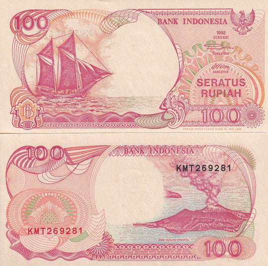 Indonesia 100 Rupiah 1992/1999 P 127g UNC