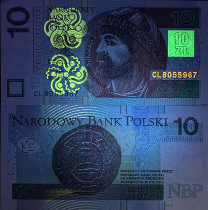 Poland 10 Zlotych 2025 P 183 new Issue UNC