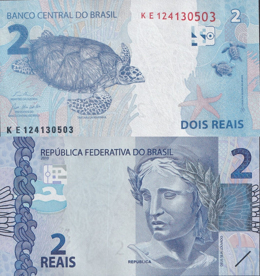 Brazil 2 Reais 2010/2024 P 252 UNC