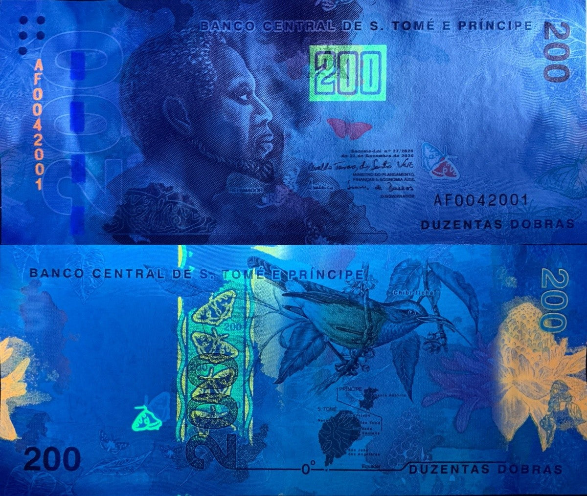 Sao Tome E Principe 200 Dobras 2020 P 81 UNC