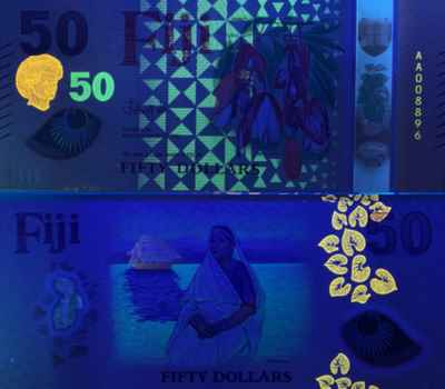 Fiji 50 Dollars 2026 P New Polymer Design UNC AA Prefix With Folder