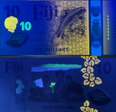 Fiji 10 Dollars 2026 P New Polymer Design UNC AA Prefix With Folder