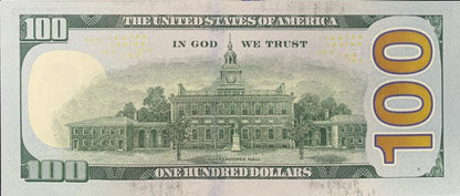 United States USA 100 Dollars 2021 P 555* San Francisco CA UNC Replacement