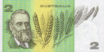 Australia 2 Dollars 1966-1972 P 38 UNC