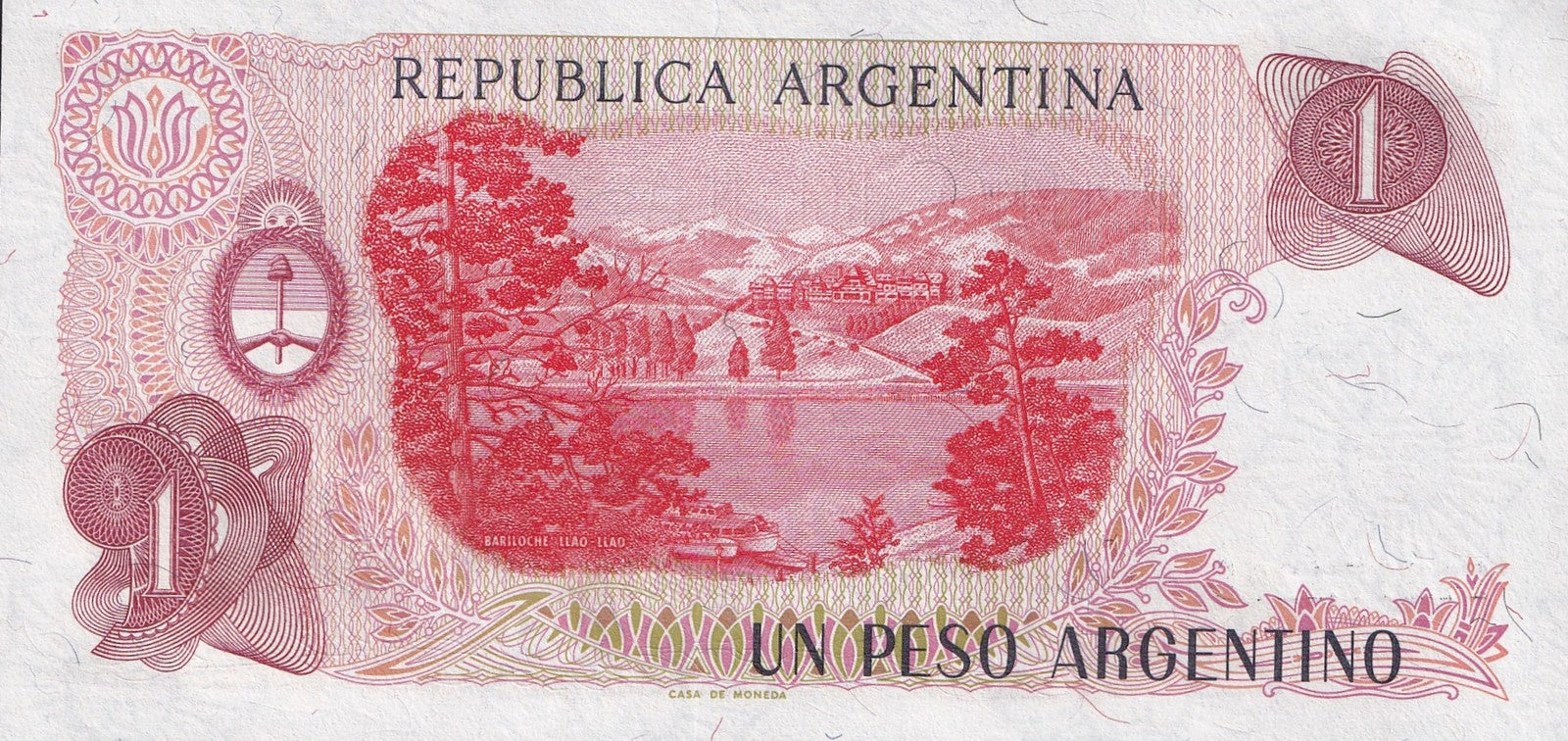 Argentina 1 Peso Argentino ND 1983-1984 P 311 UNC