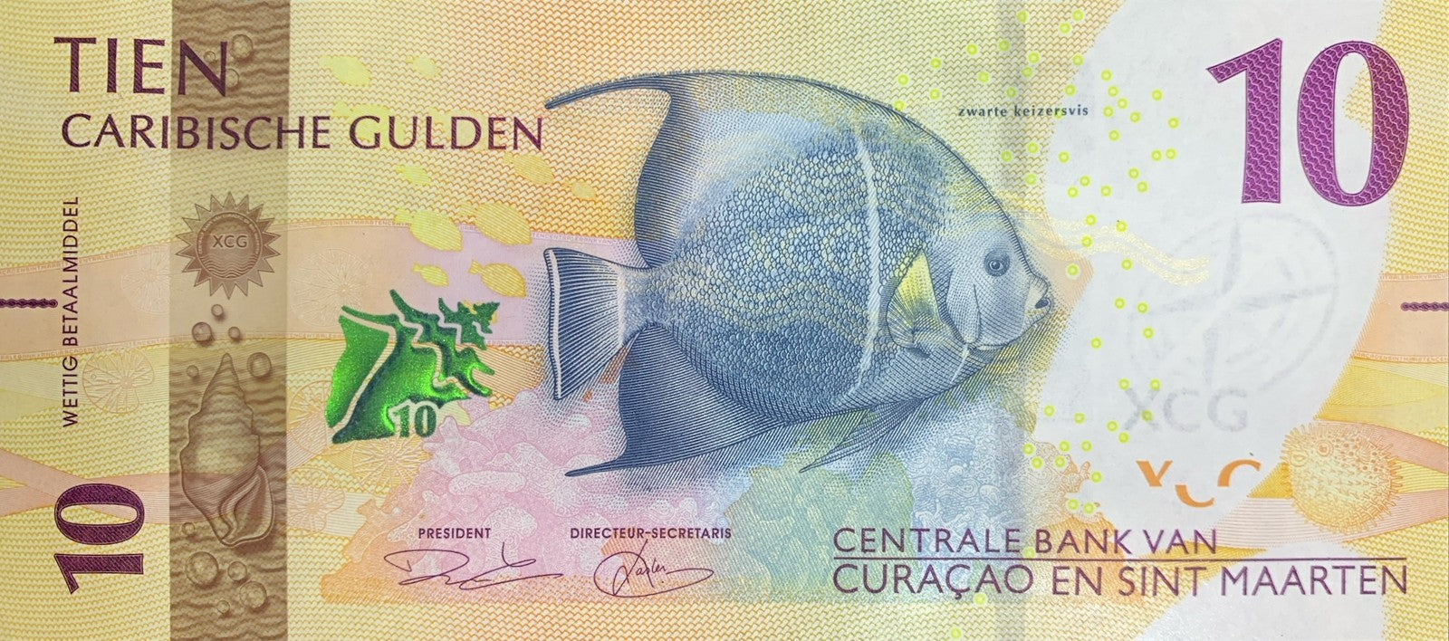 Curacao & Sint Maarten 10 Caribische Gulden 2025 P New UNC Lot 10 pcs