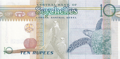 Seychelles 10 Rupees 2013 (2016) P 52 UNC Commemorative