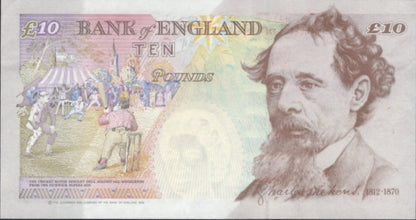 Great Britain 10 Pounds 1993 P 386 UNC