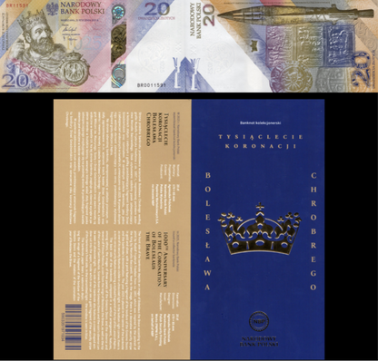 Poland 20 Zlotych 2025 P New Issue UNC Commemorative With Folder