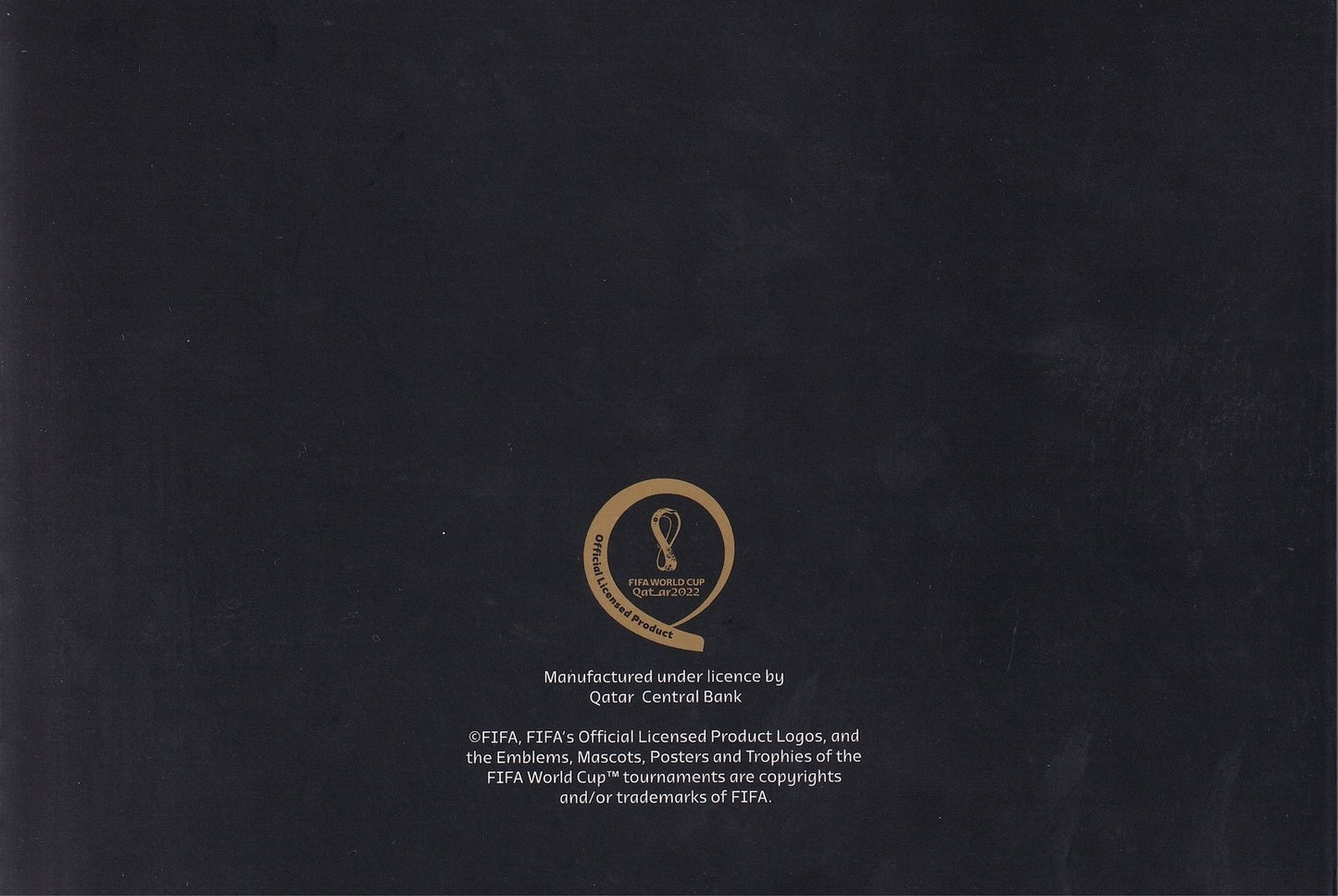 Qatar 22 Riyals 2022 P 39 Polymer World Cup UNC Commemorative With Folder
