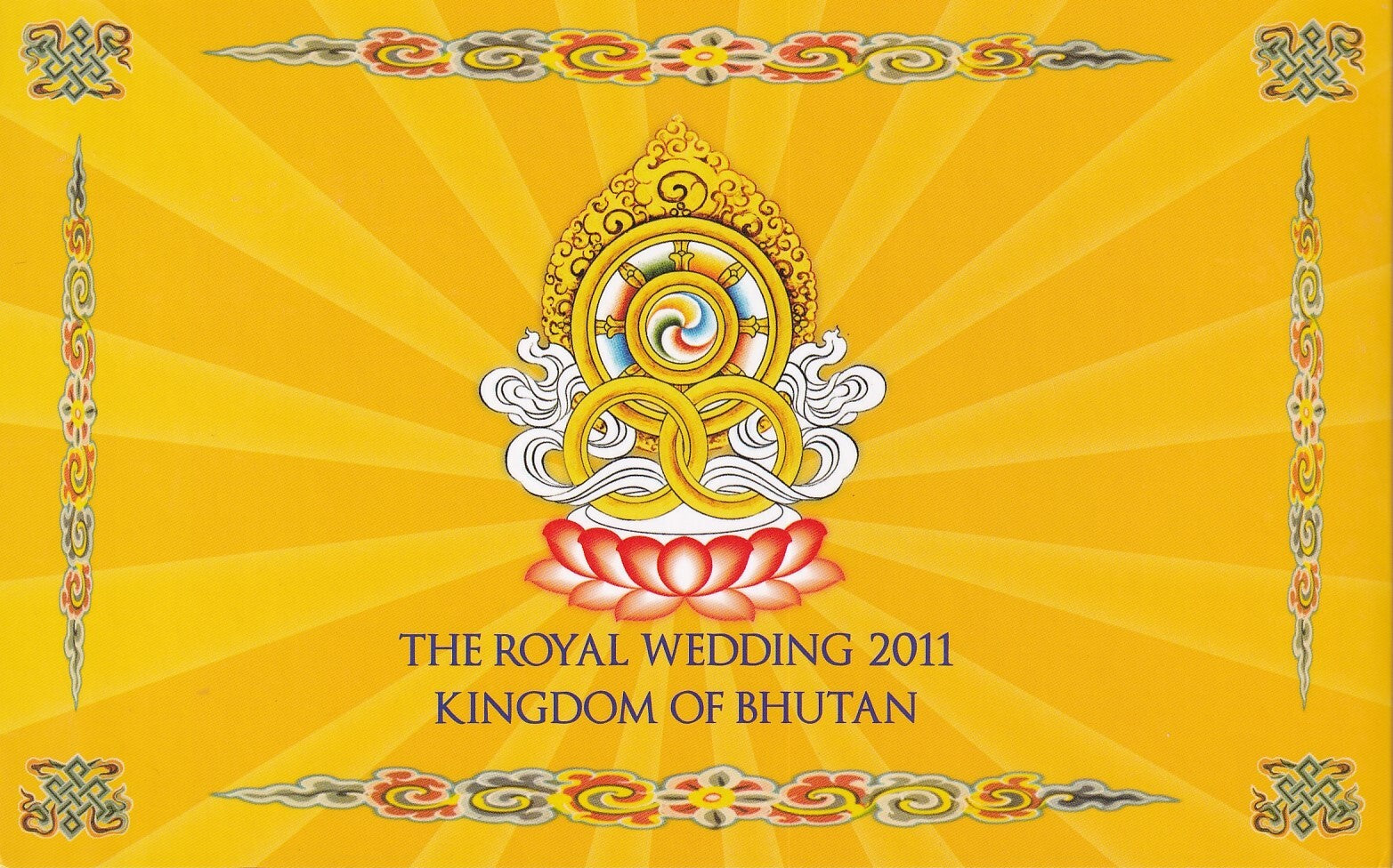 Bhutan 100 Ngultrum 2011 P 35 UNC Commemorative With Folder