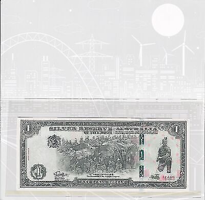 Australia 1 Lunar Dollar 2017 UNC Silver Reserve of the Moon With Folder Set 2 p