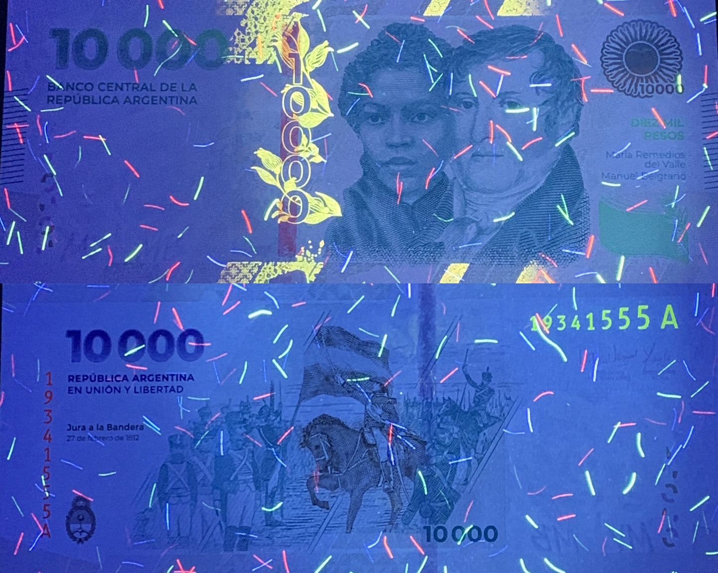 Argentina 10000 Pesos ND 2024 P 369 New Design UNC