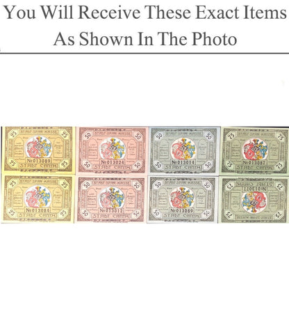 Germany Notgeld CANTH 25 50 75 Pfennig 1922 Full Set 8 pcs