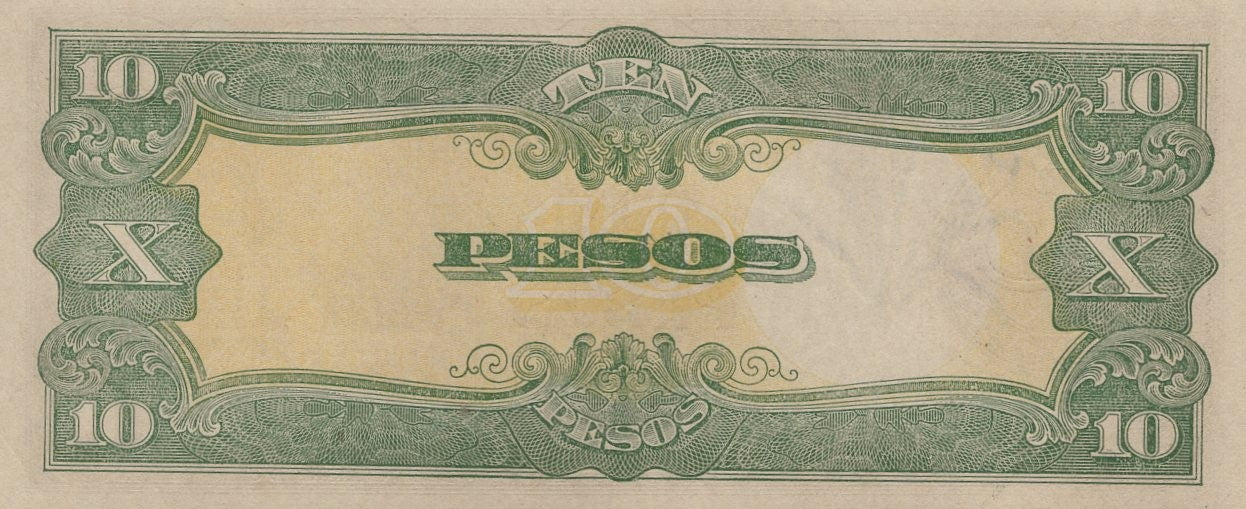 Philippines 10 Pesos ND (1943) P 111 AU