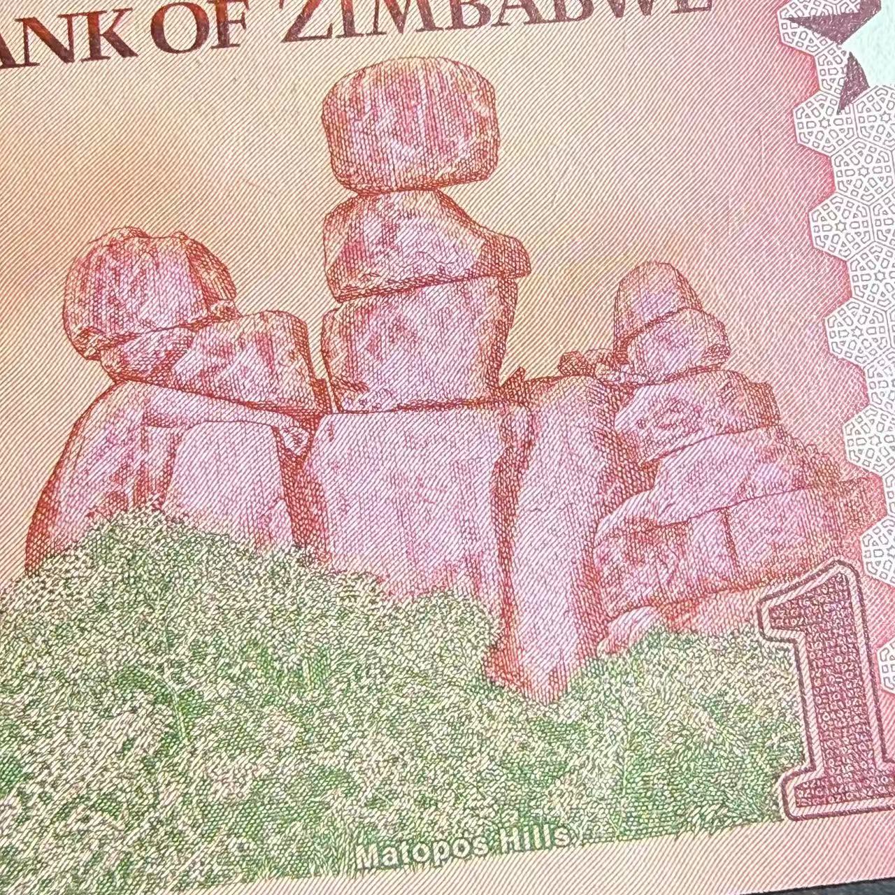 Zimbabwe 10 Zig 2026 P NEW Design UNC 1/5 Bundle Lot 20 pcs